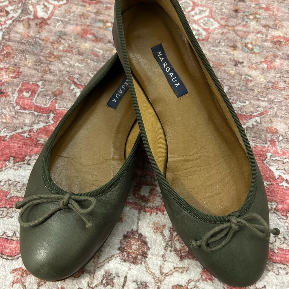 Margaux Women's Green Ballet Flats